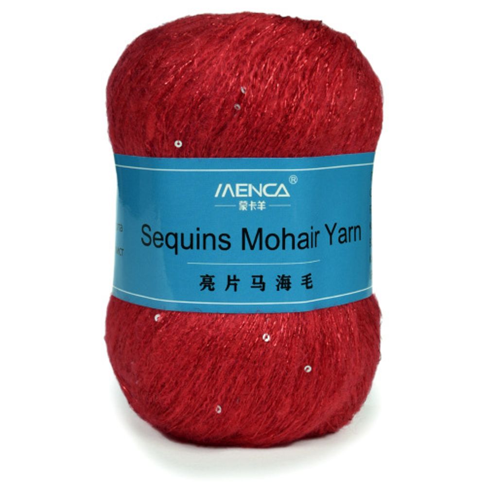 Пряжа Menca Sequins Mohair Yarn (14)