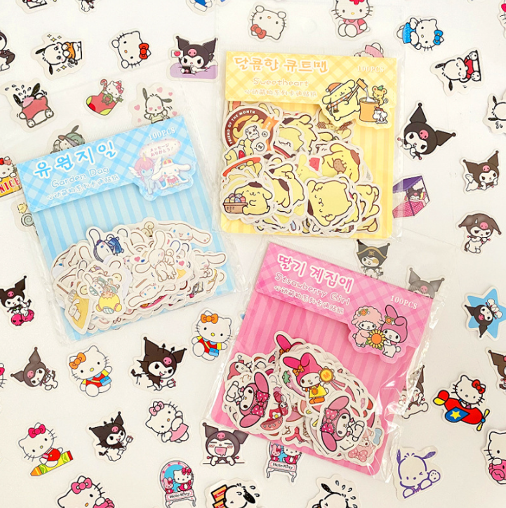 Наклейки "Mini Sanrio"