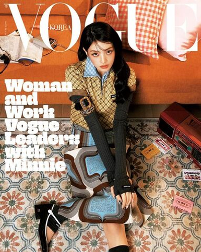 публикация VOGUE - 2025.03 MINNIE B Type