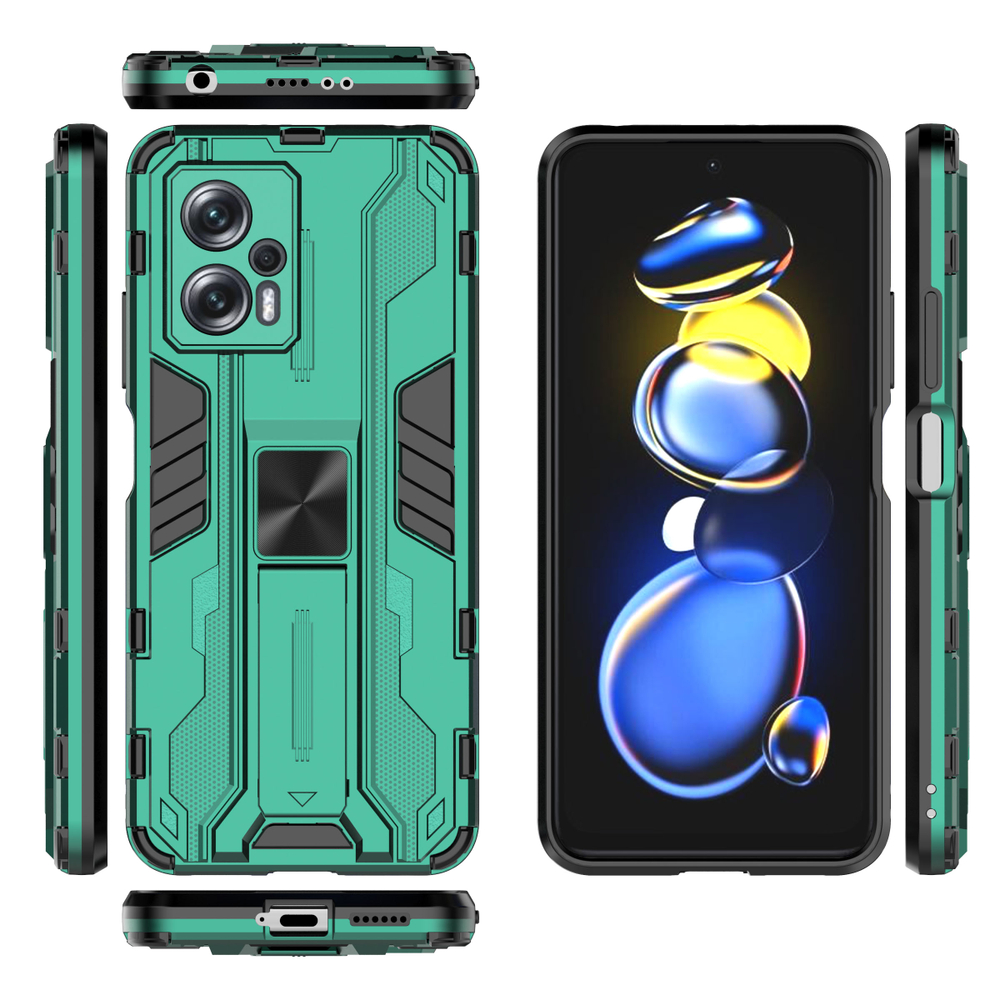 Противоударный чехол с подставкой Transformer для Poco X4 GT