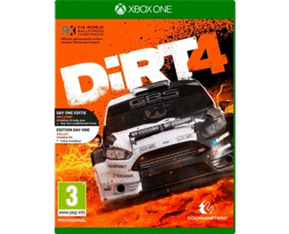 Dirt 4 Day (Xbox) Б\У