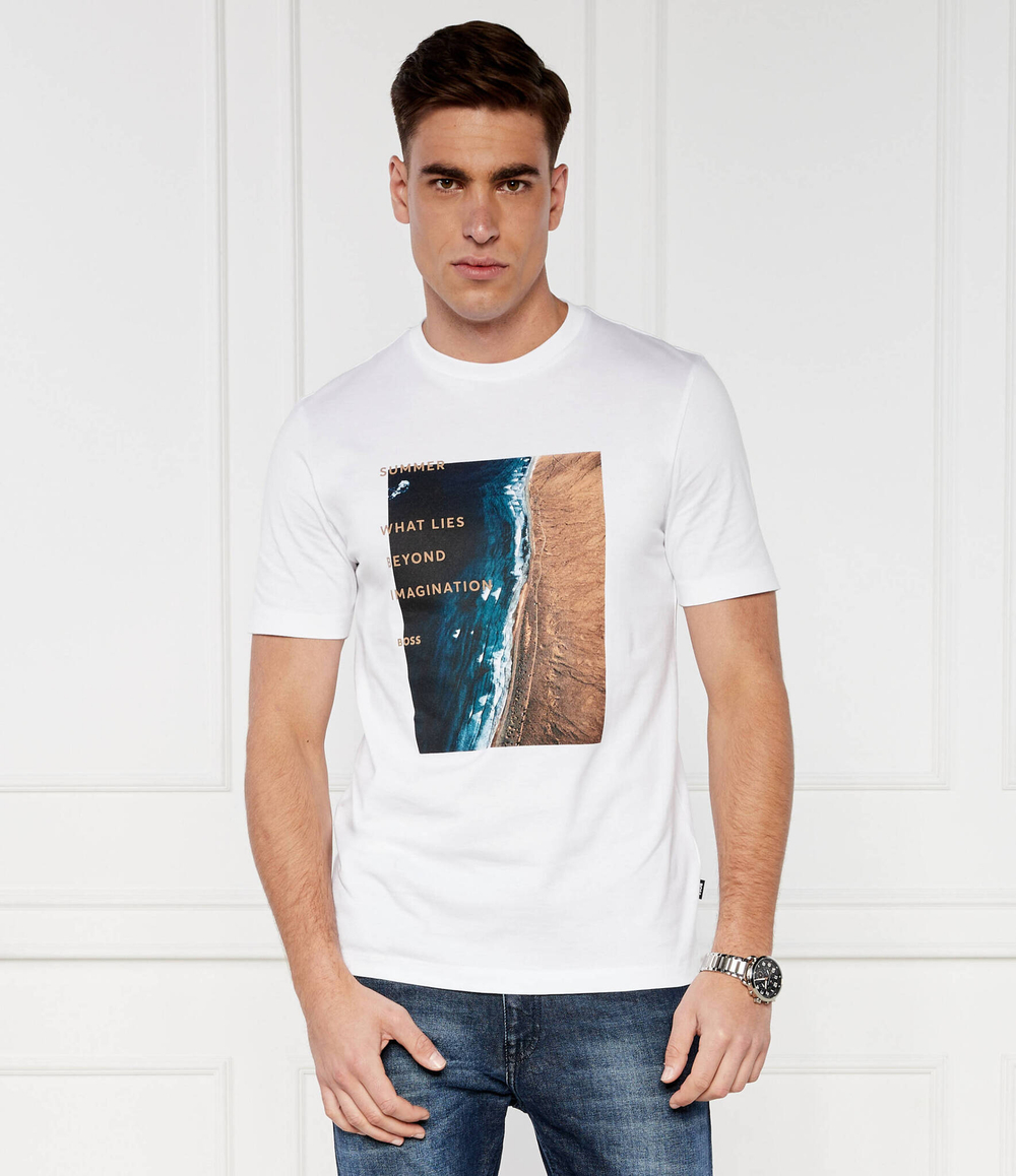 Футболка TIburt BOSS BLACK - белый(50512132)