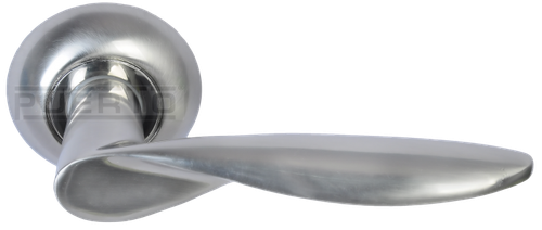 Ручка круг Пуэрто AL 509-08, цвет никель матовый алюминий (гарантия - 8 лет)