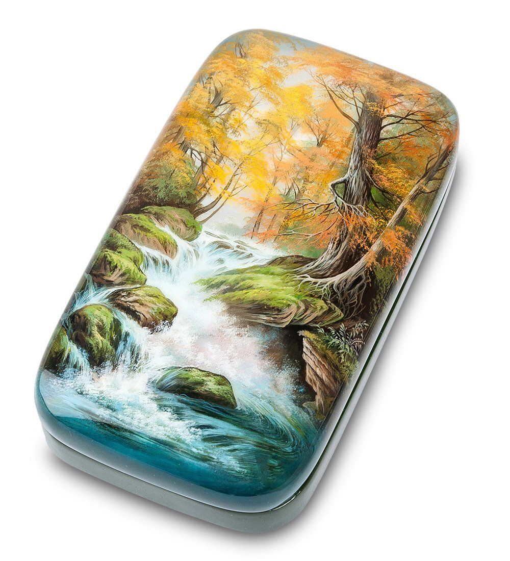 ШК-20/ 4 Шкатулка «Водопад» худ. Ларина М.
