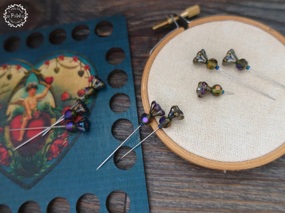 Счетные иглы "Gasoline flowers"