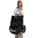 Коляска 4 в 1 Sweet Baby SBL Elegante Therma + автокресло Elegante Plus с базой i-Size ISOFIX DK780 Black