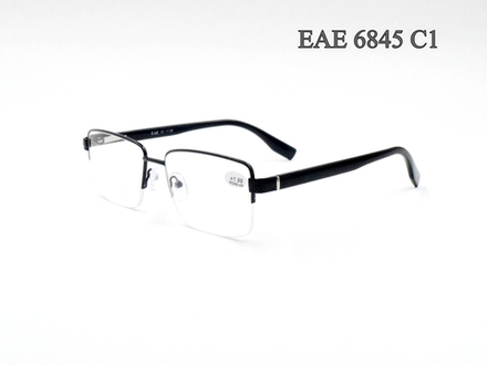 Готовые очки EAE 6845 C1 ЧБ +1 00