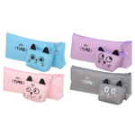 Пенал-косметичка Basir без наполнения, 21.5*8*3.5 см, серия "Котик", с кошельком, ассорти