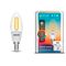 Лампа светодиодная диммируемая филаментная Gauss Smart Home Filament E14 4,5W 2000-6500K прозрачная 1250112
