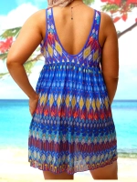 купальник раздельный танкини больших размеров