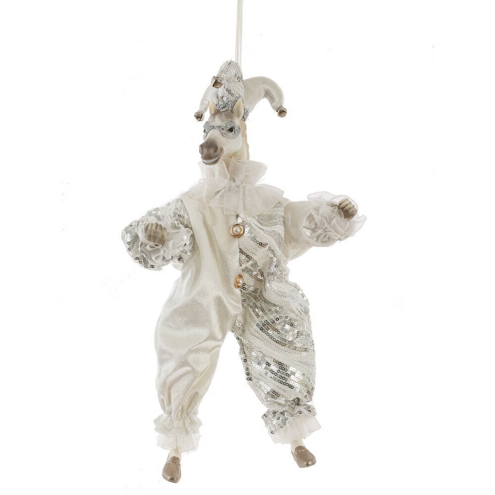 GAEM Игрушка набивная подвес "Лошадь-клоун", L15 W9 H37/24 см