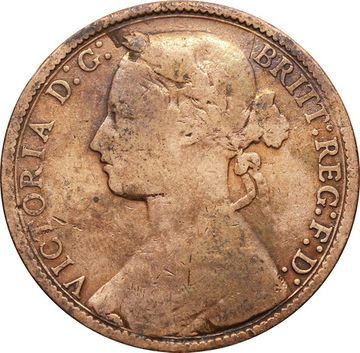 1 пенни 1874-1894 Великобритания