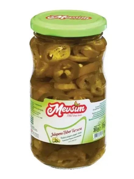 Перец халапеньо Mevsim Jalapeno Biber Tursusu 360 г