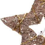 Сувенир с подсветкой «Звёздное небо» 25 см (батарейки 2 AA), Золото (свечение-теплый белый)