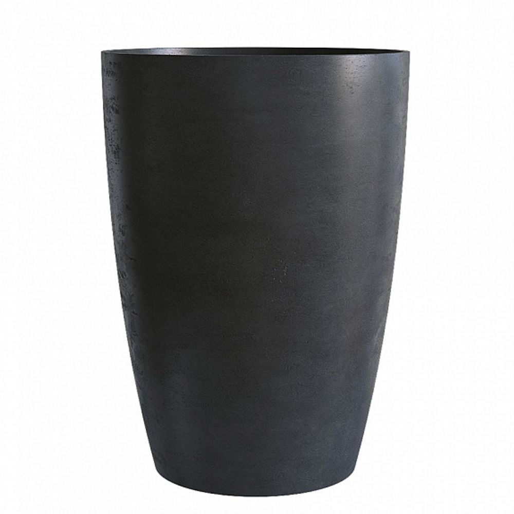 Кашпо CONUS CHARCOAL D41 H57