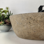 Раковина из речного камня RS-63509 (60*34*15) 0124