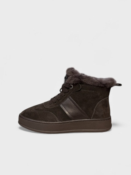 Ботинки с мехом