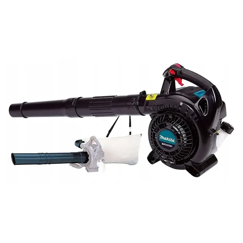 Makita BHX2501 бензиновая воздуходувка 1.1 л.с, 0.81 кВт, 64.6 м/с
