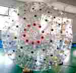 Гидро/аква зорб ПВХ с цветными держателями, диаметр 2.8 м