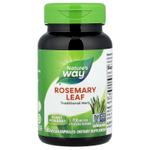Nature's Way, лист розмарина, 100 веганских капсул (350 мг в 1 капсуле)
