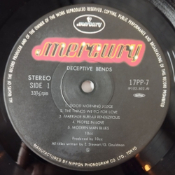 Винтажная виниловая пластинка LP 10cc Deceptive Bends (Japan 1977) (Obi) Honeymoon With B Troop