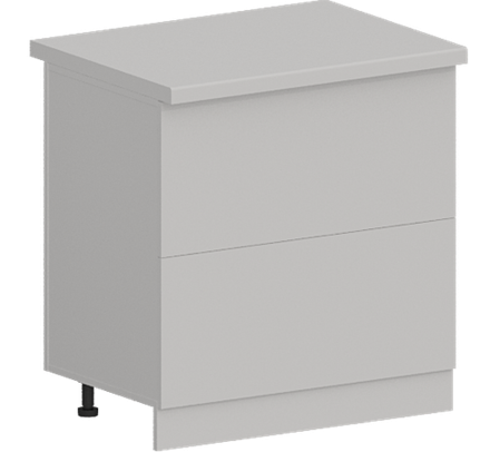 Кухня Модуль ШН2Я 800 Ликата / Белый