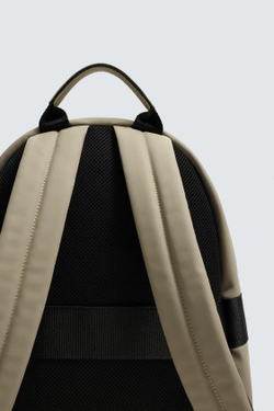 ZARA ПРОРЕЗИНЕННЫЙ РЮКЗАК, СЕРЫЙ