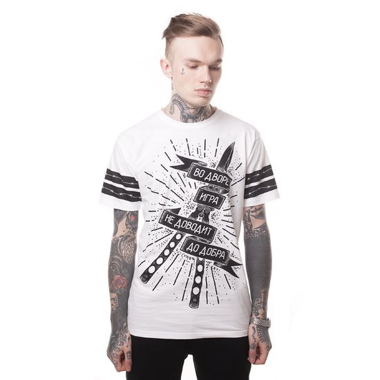 Футболка ЮНОСТЬ Игра Белый