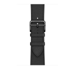 Apple Watch Series 8 Hermes 45mm, черный корпус, классический кожаный черный ремешок