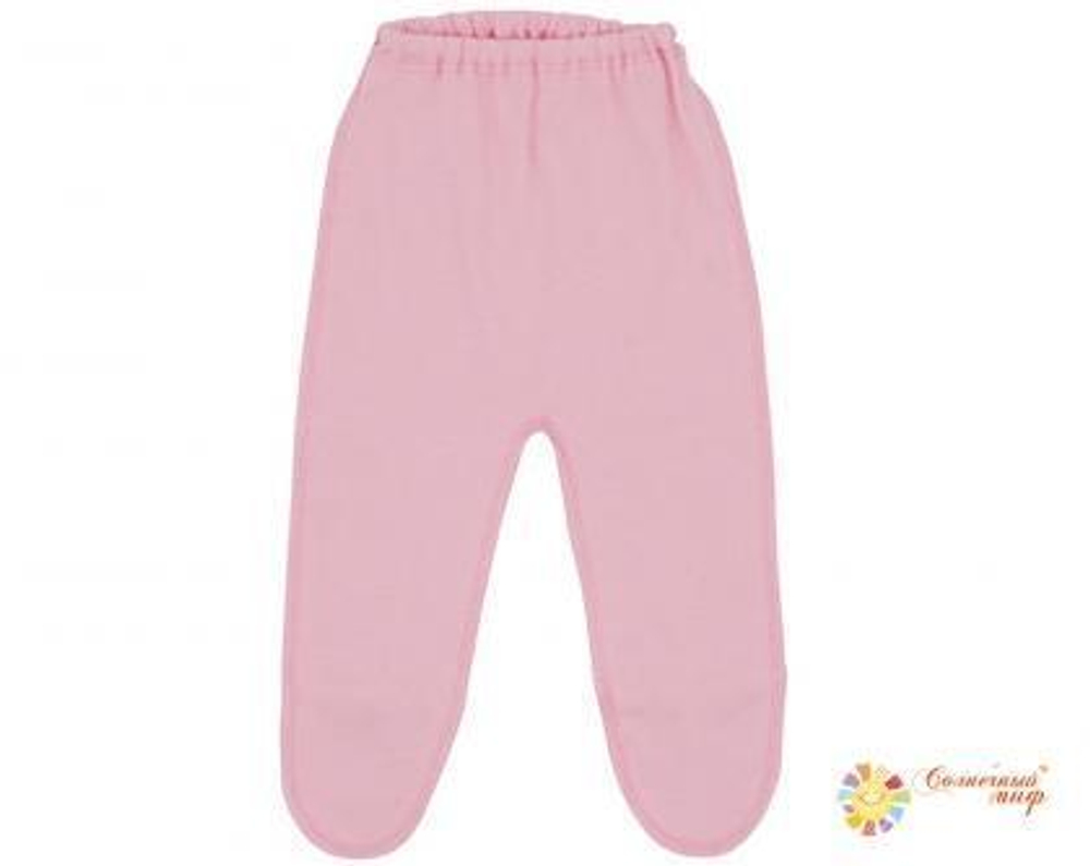 Ползунки короткие на резинке (рибана) для девочки Размер 20 Рост 62 (Солнечный миф)