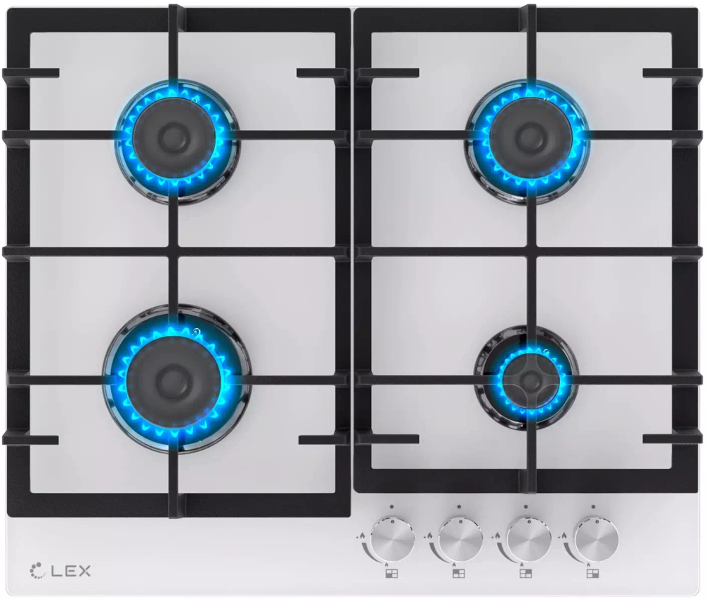 Газовая варочная панель Lex GVG 642A WH (CHAO000424)