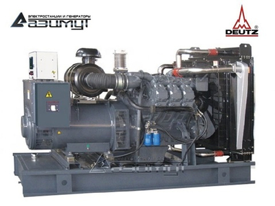 Дизельный генератор Азимут АД-300С-Т400-1РМ6C Deutz