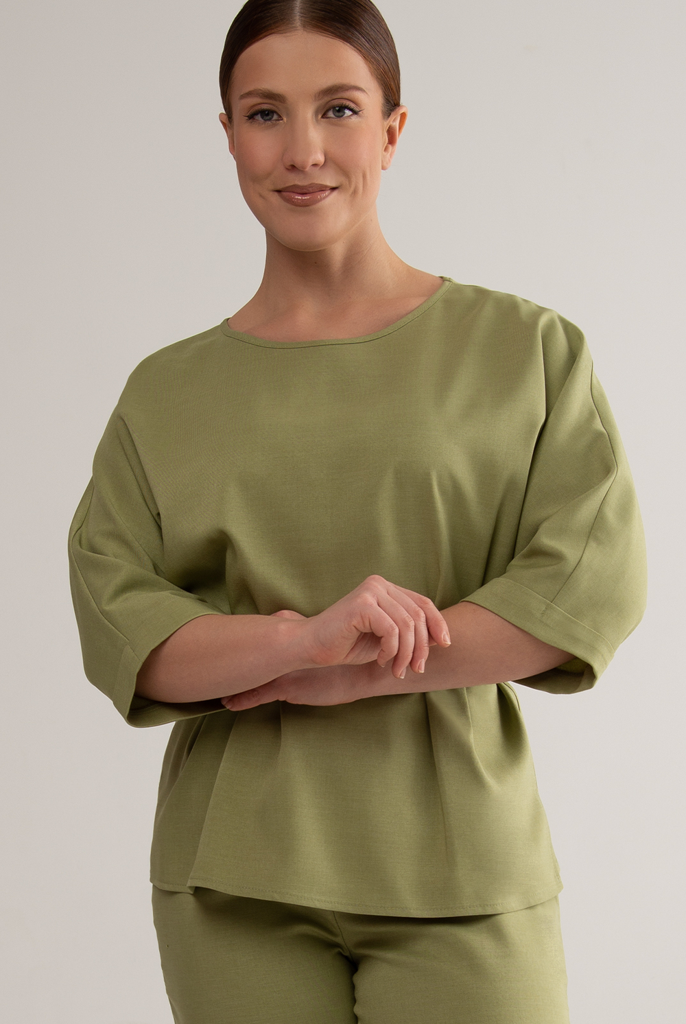 Туника 4728з, оливковый #479Ол204728з