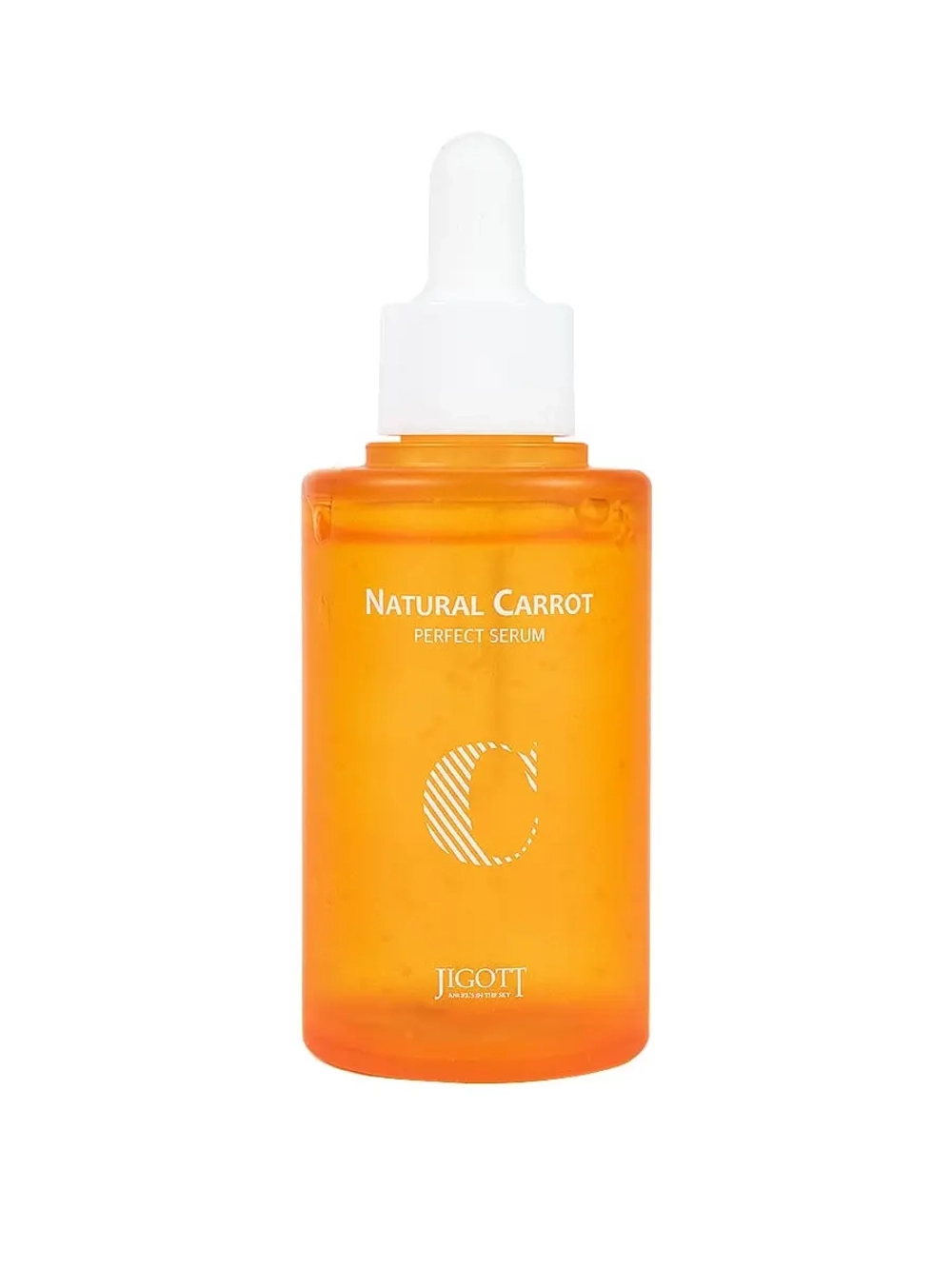 JIGOTT - СЫВОРОТКА ДЛЯ ЛИЦА С МАСЛОМ СЕМЯН МОРКОВИ NATURAL CARROT PERFECT SERUM, 50 ML