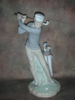 Статуэтка. Фарфор. Гольфист. Lladro. Испания