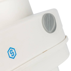 STOUT Элемент дымохода Ø80/80 адаптер для подкл. разд. труб (совместимый  Bosch (фланец ) PP-Ryton