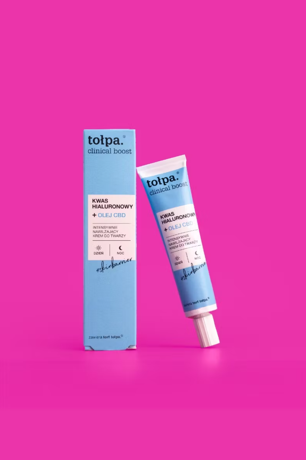 TOLPA Clinical Boost Hyaluronic Acid + CBD Интенсивно увлажняющий крем, 40 мл