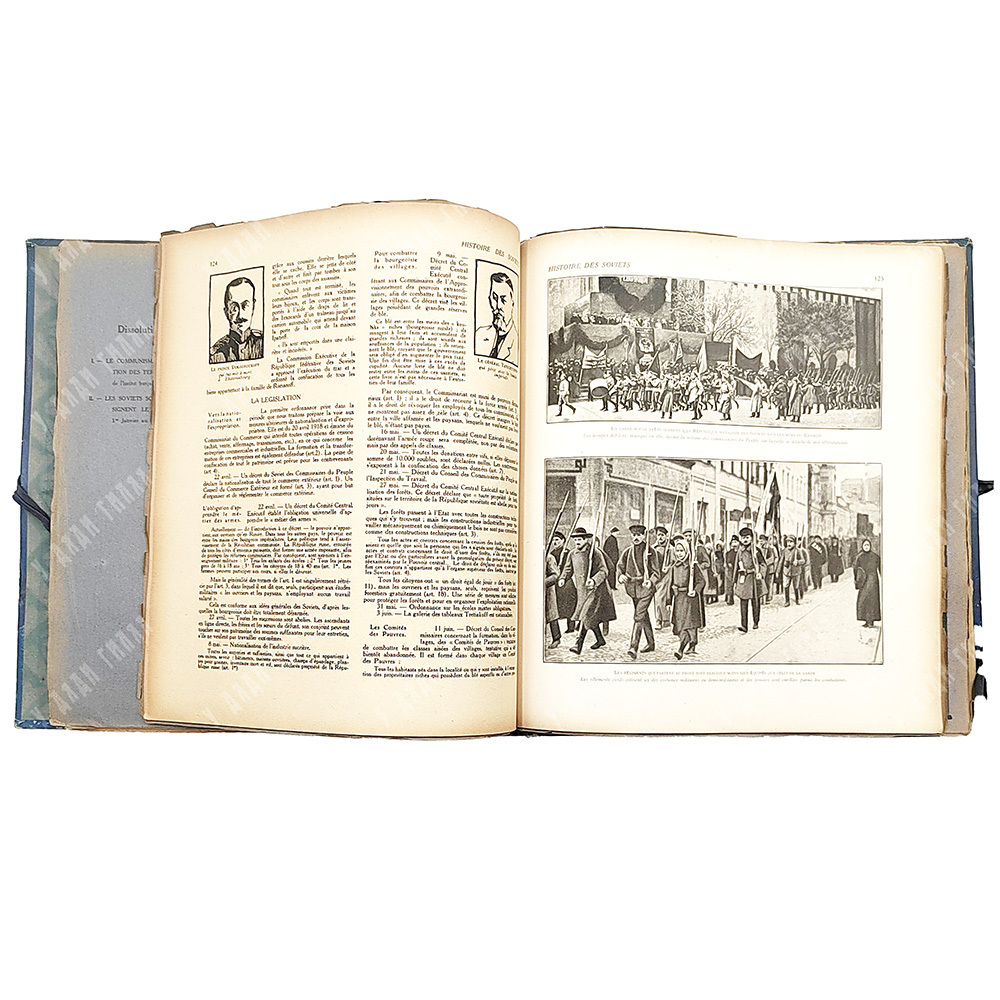 Виндель де А. История Советов. 1917-1922 / рис. Б. Зворыкина. В 8 вып. Париж: Jacques Makowsky. 1922