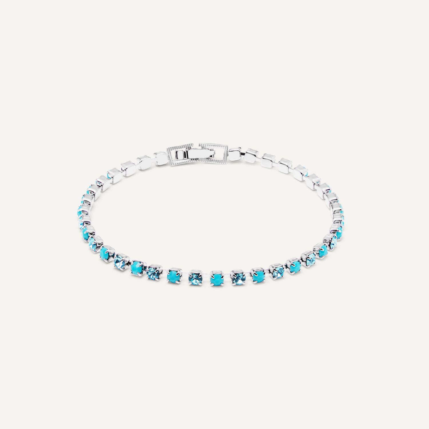 Браслет Tennis Bracelet Gentle Colors - Turquoise