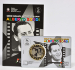 ИТАЛИЯ, 2022, 5 ЕВРО [БИМЕТАЛЛ]