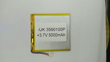 Battery 3590100P 3.7V 5000mAh Lipo Lithium Polymer Rechargeable Battery (3.5*90*100mm) MOQ:50