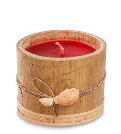 Decor and Gift 36-006 Свеча в бамбуке (о.Бали) бол.