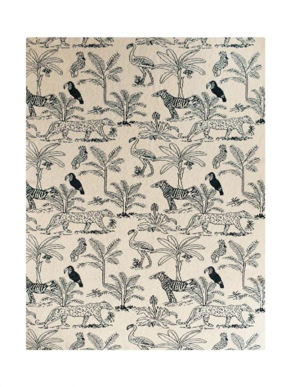 Плед Хлопковый Саванна 130х170