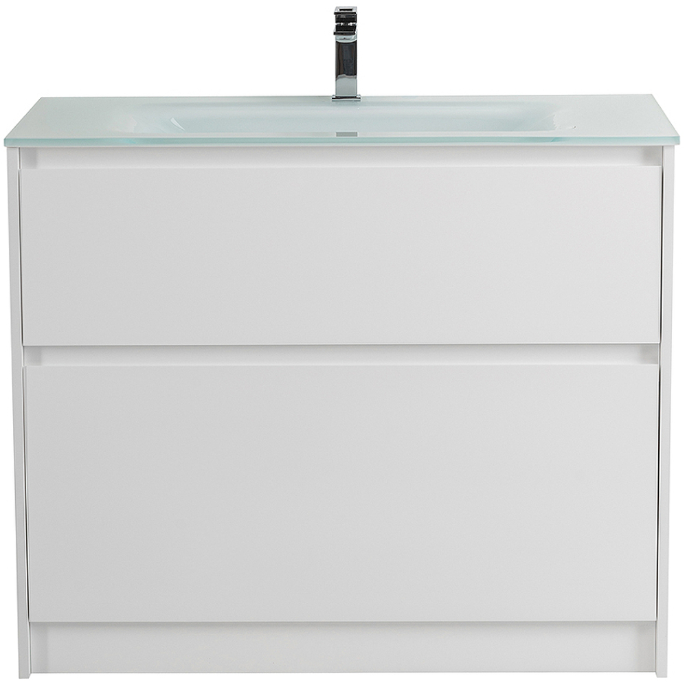 Тумба под раковину BelBagno Kraft 100 KRAFT-1000-2C-PIA-BO Bianco Opaco