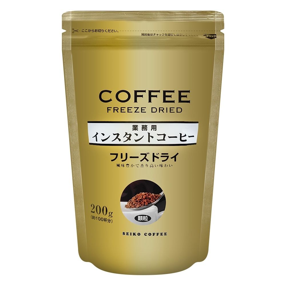 Кофе растворимый Seiko Coffee по технологии Freeze dried