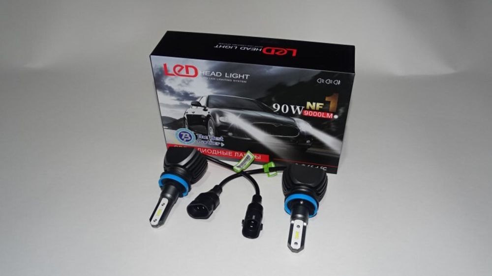 Лампа H11 12-24V LED 90W 9000LM 2 шт (TLT)