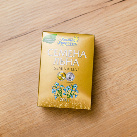 Семена Льна Компас здоровья, 200 г