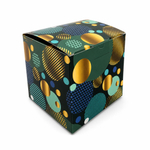 Подарочная коробка для кружки "Синие шары"