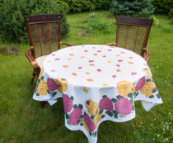 Скатерть 140x180 Blonder Home Florence розовая вид