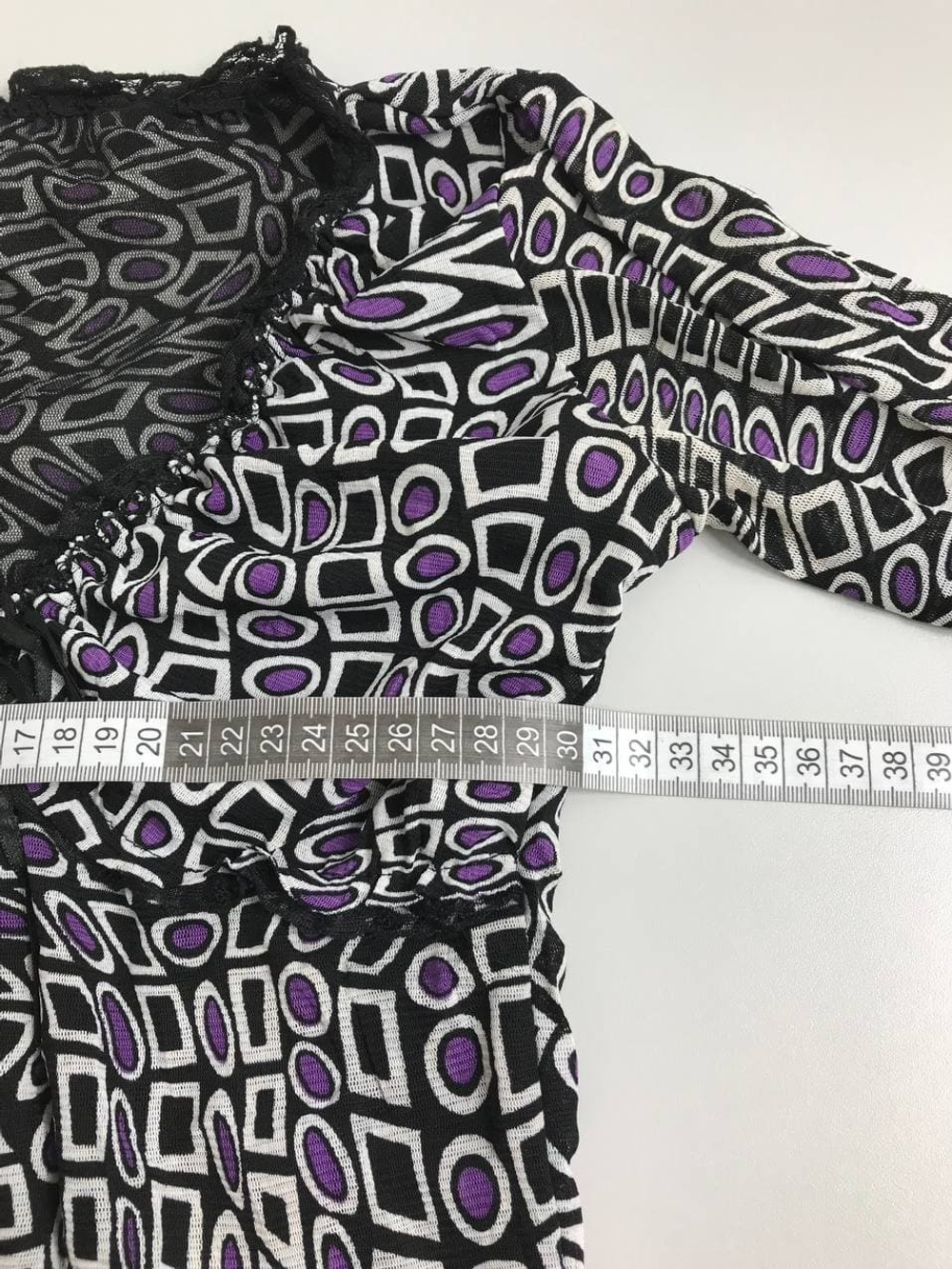 Блуза с узором 42 размер